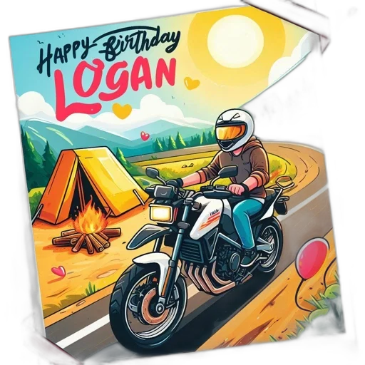 comic book art, cartoon, concept art, birthday transparent PNG cut-out