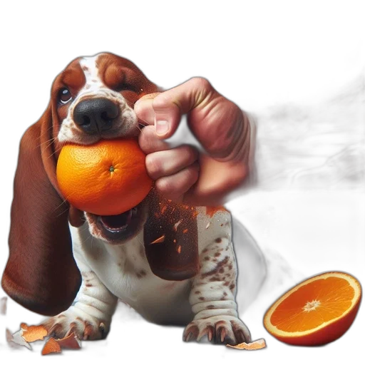 food, animal, weapon, photorealistic transparent PNG cut-out
