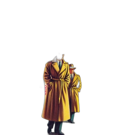 jacket, staff, robot, dress transparent PNG cut-out