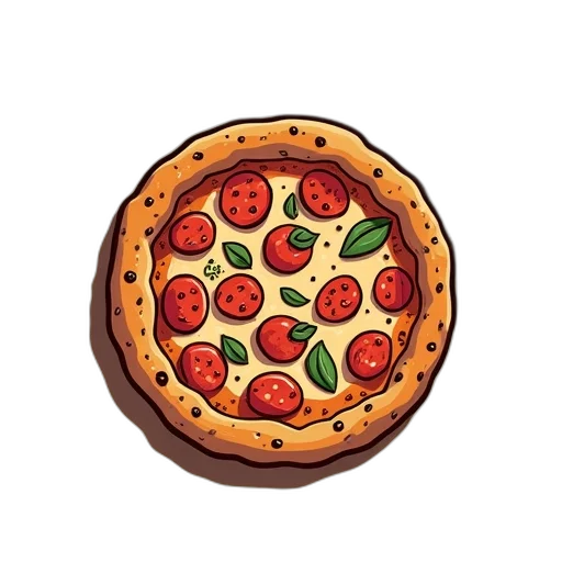 food, weapon, pixel art, 3d render transparent PNG cut-out