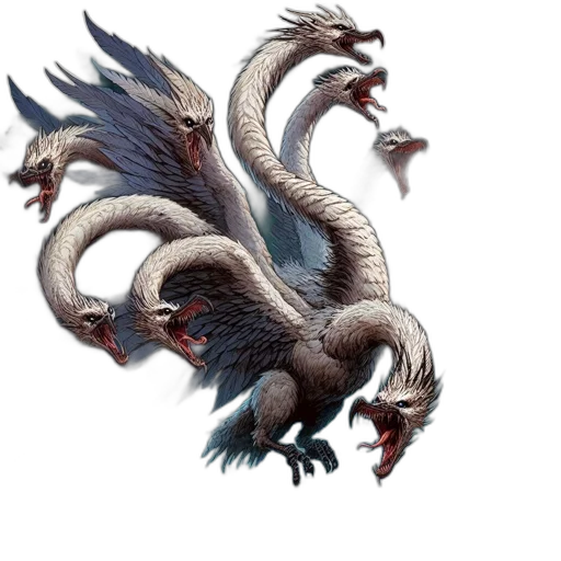 dragon, creature, staff, animal transparent PNG cut-out