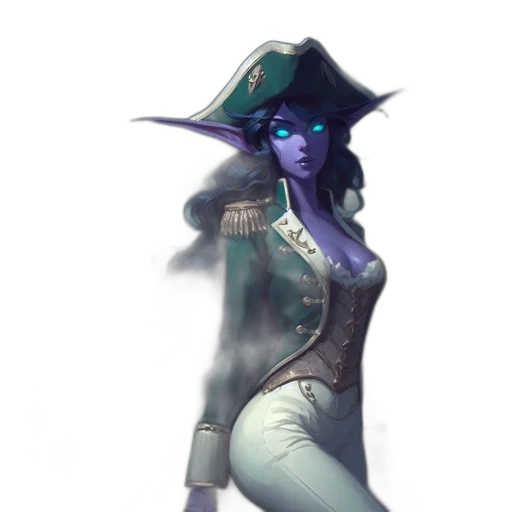 staff, hat, jacket, concept art transparent PNG cut-out