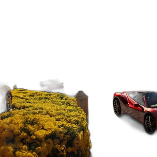 car, 3d render, photorealistic, concept art transparent PNG cut-out