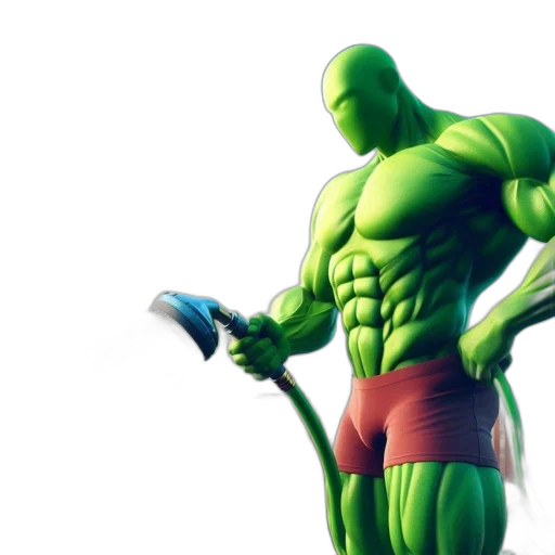 3d render, concept art, comic book art, photorealistic transparent PNG cut-out