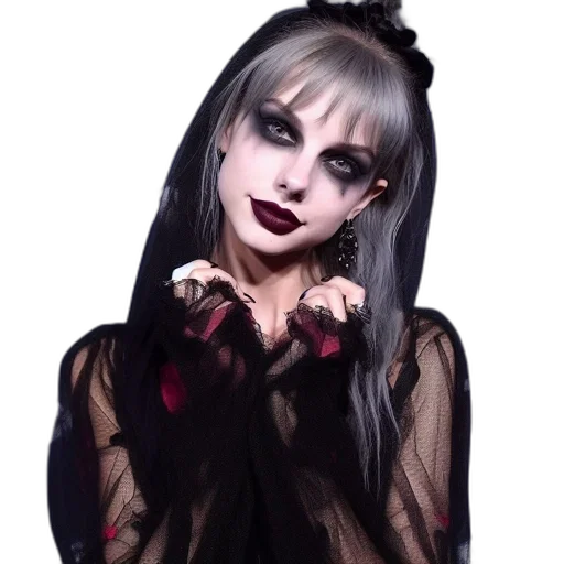 dress, face, creature, mask transparent PNG cut-out