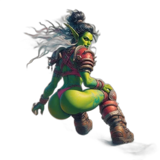 staff, concept art, fantasy art, comic book art transparent PNG cut-out