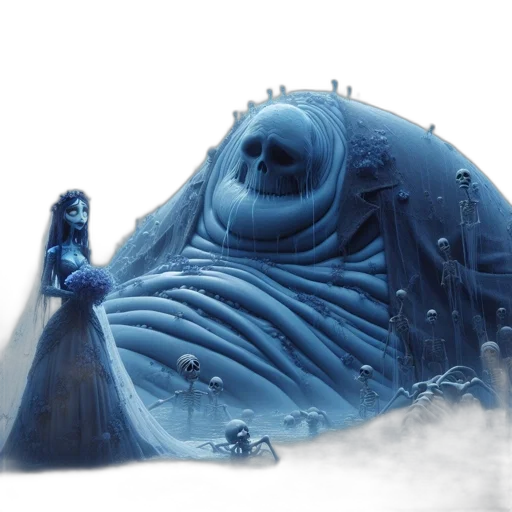 dress, creature, robot, concept art transparent PNG cut-out