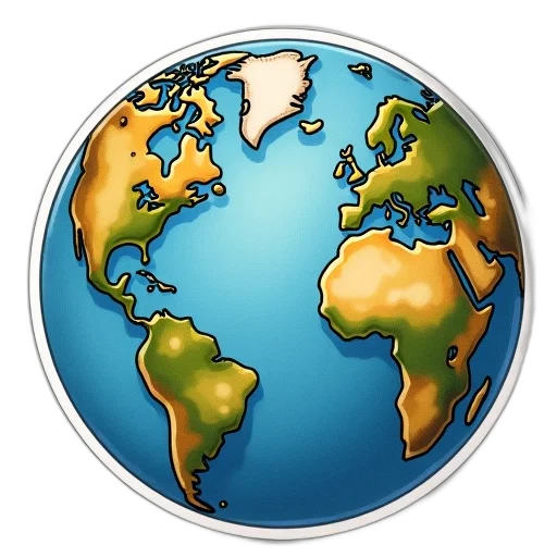 earth tones, hand, drawn, sticker transparent PNG cut-out