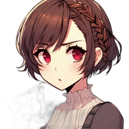 staff, face, hair, crown transparent PNG cut-out