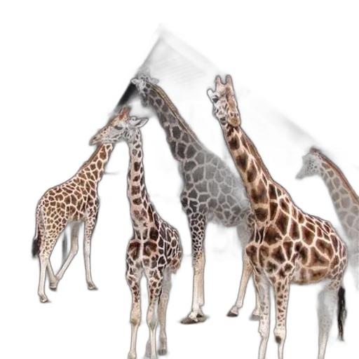 animal, creature, jewelry, 3d render transparent PNG cut-out