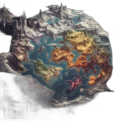 dragon, mask, concept art, fantasy art transparent PNG cut-out