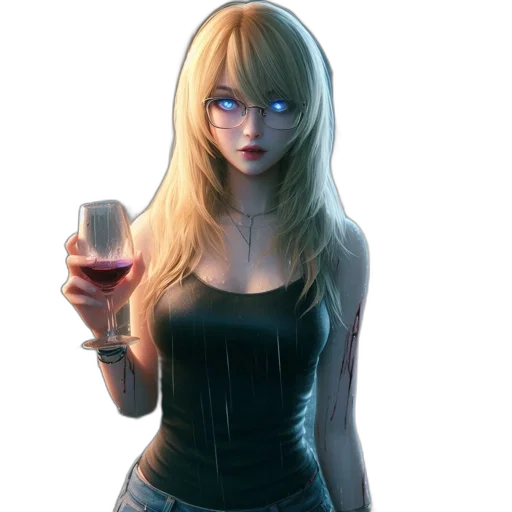 robot, bottle, dress, face transparent PNG cut-out