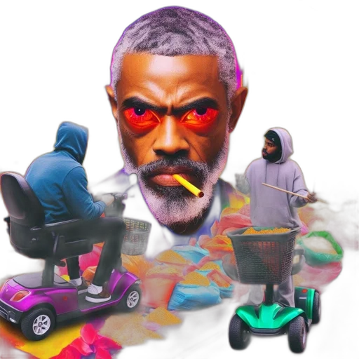 car, face, vaporwave, concept art transparent PNG cut-out