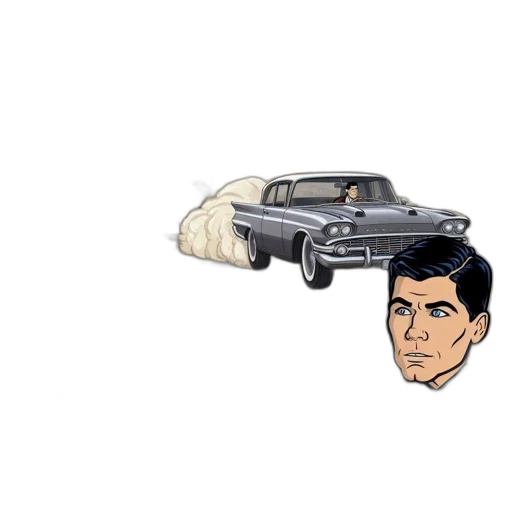 car, weapon, hat, cartoon transparent PNG cut-out