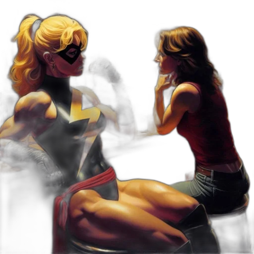 comic book art, concept art, photorealistic, 3d render transparent PNG cut-out