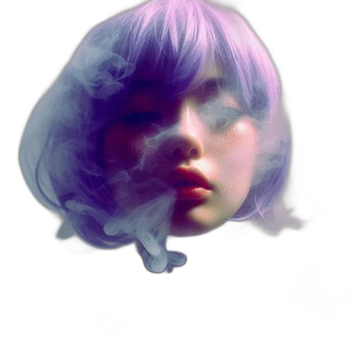 face, mask, creature, hair transparent PNG cut-out