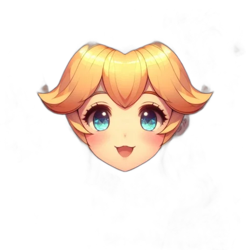 face, staff, crown, hair transparent PNG cut-out