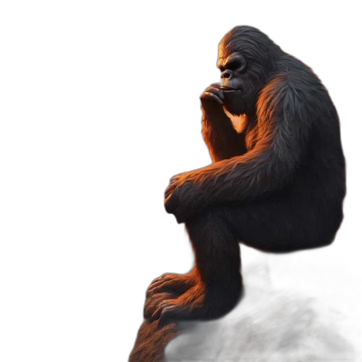animal, creature, concept art, 3d render transparent PNG cut-out
