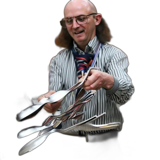 weapon, staff, jacket, shoes transparent PNG cut-out