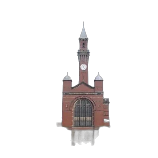 building, staff, umbrella, crown transparent PNG cut-out