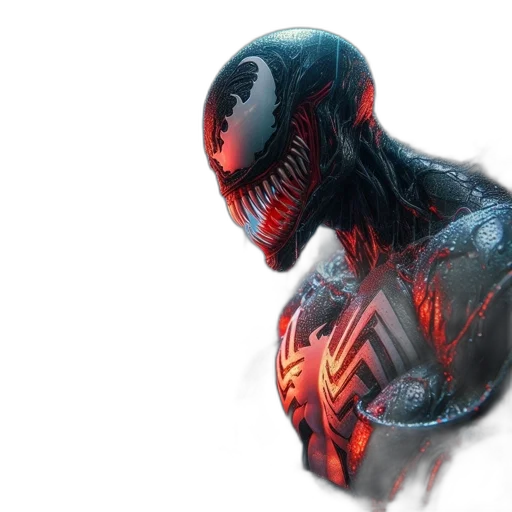 creature, mask, concept art, comic book art transparent PNG cut-out