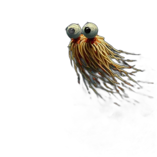 creature, hair, animal, staff transparent PNG cut-out
