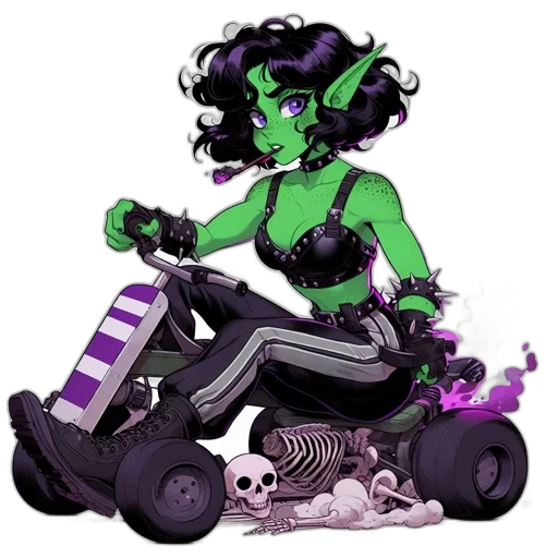 car, concept art, fantasy art, comic book art transparent PNG cut-out