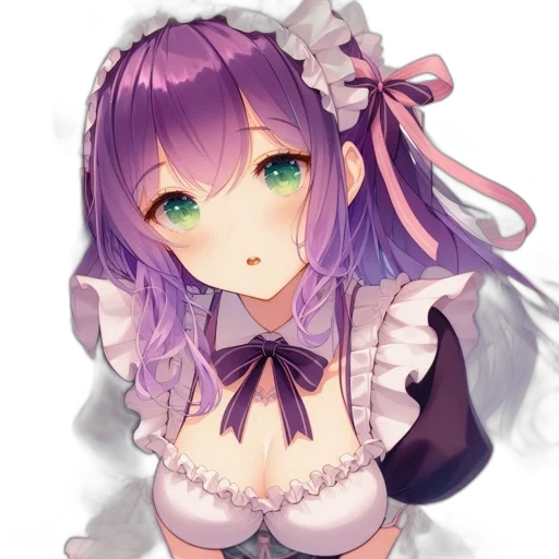 dress, face, robot, staff transparent PNG cut-out