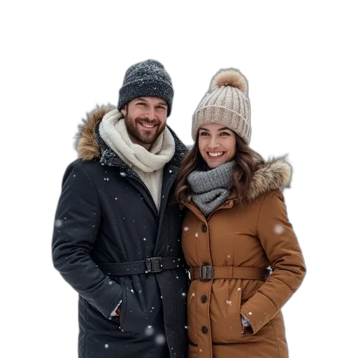 jacket, hat, furniture, photorealistic transparent PNG cut-out