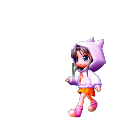 jacket, staff, weapon, robot transparent PNG cut-out