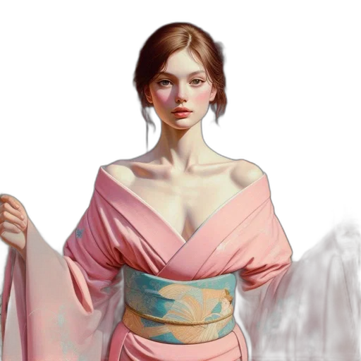 dress, concept art, fantasy art, photorealistic transparent PNG cut-out