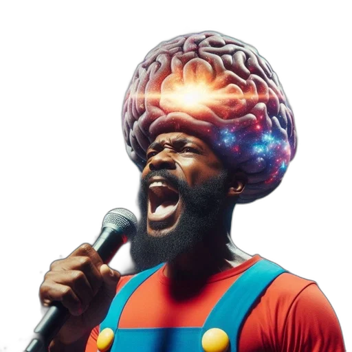 crown, robot, hat, face transparent PNG cut-out
