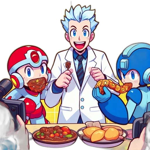 food, concept art, pixel art, cartoon transparent PNG cut-out