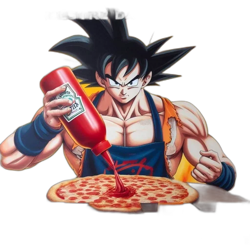 food, pixel art, concept art, comic book art transparent PNG cut-out