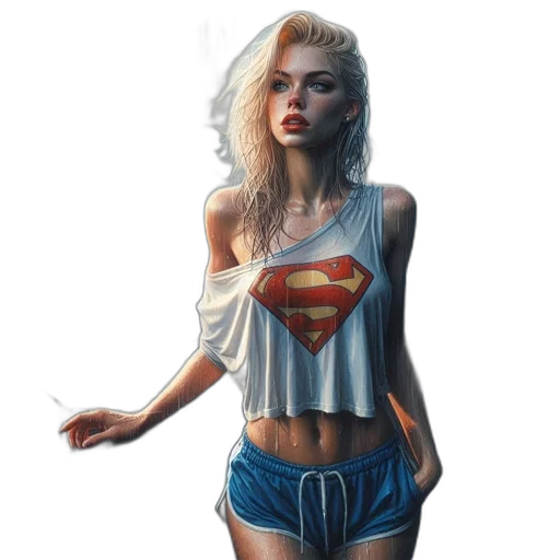 dress, comic book art, fantasy art, concept art transparent PNG cut-out