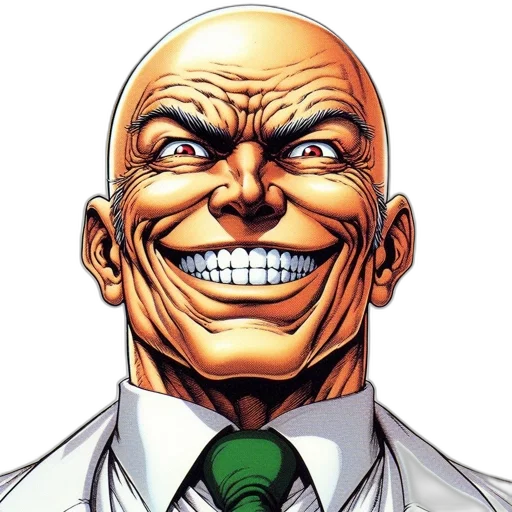 face, staff, mask, comic book art transparent PNG cut-out