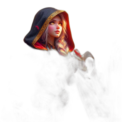 face, jacket, dress, sword transparent PNG cut-out