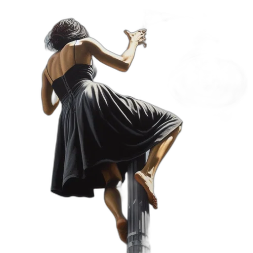 dress, staff, sword, umbrella transparent PNG cut-out