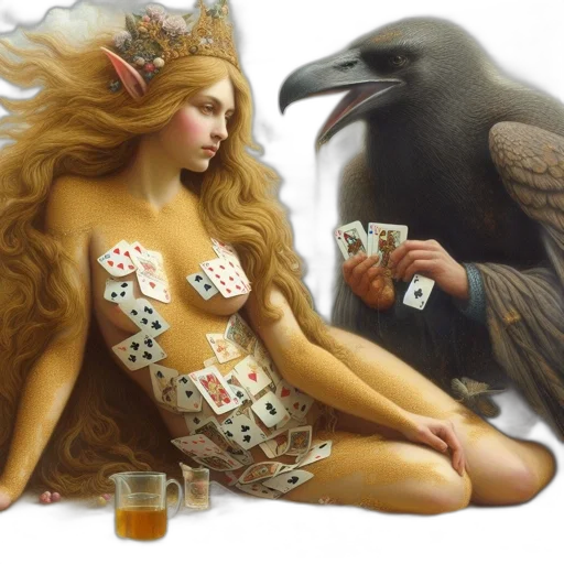 fantasy art, concept art, elven, woman transparent PNG cut-out