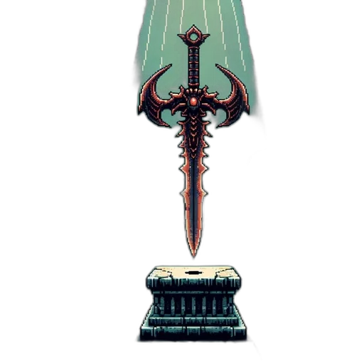 sword, weapon, crown, staff transparent PNG cut-out