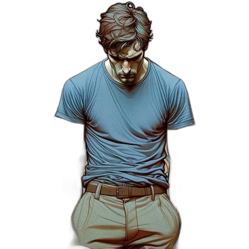 face, mask, jacket, creature transparent PNG cut-out