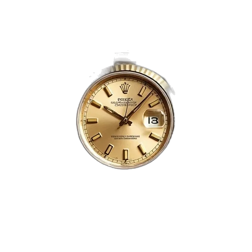 jewelry, 3d render, rolex, datejusto transparent PNG cut-out