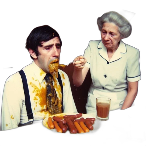 food, crown, face, animal transparent PNG cut-out