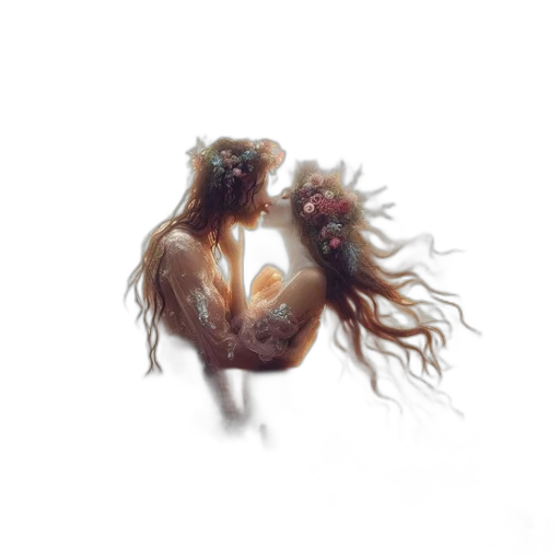 hair, creature, animal, crown transparent PNG cut-out