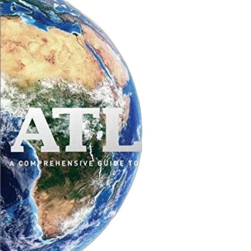 compact, world, atlas, book transparent PNG cut-out