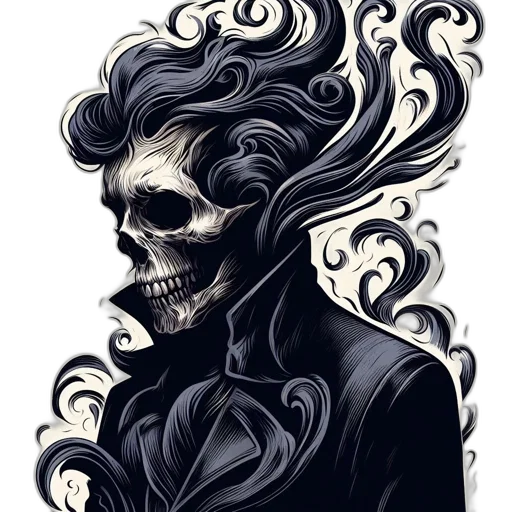 mask, face, creature, hair transparent PNG cut-out