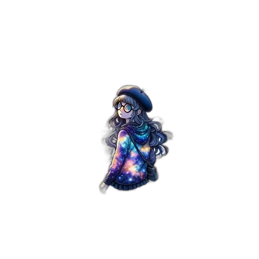 staff, jewelry, creature, hair transparent PNG cut-out