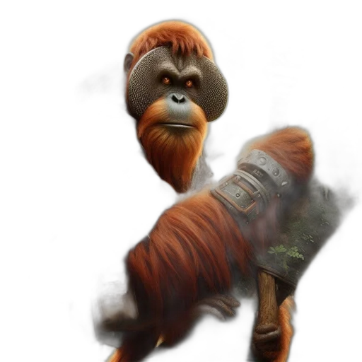 animal, creature, staff, concept art transparent PNG cut-out