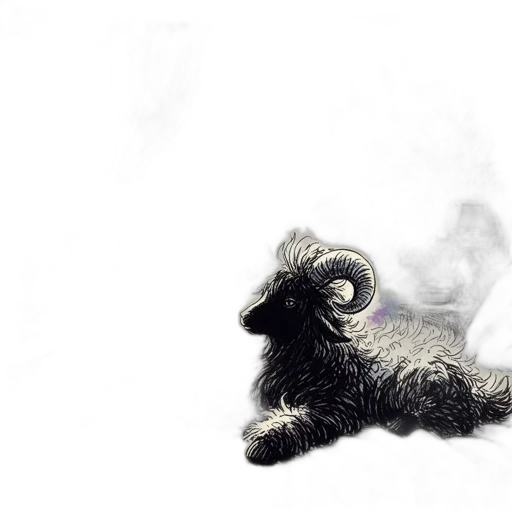 animal, dragon, creature, hair transparent PNG cut-out