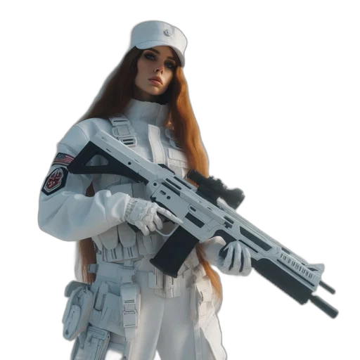 weapon, staff, robot, concept art transparent PNG cut-out